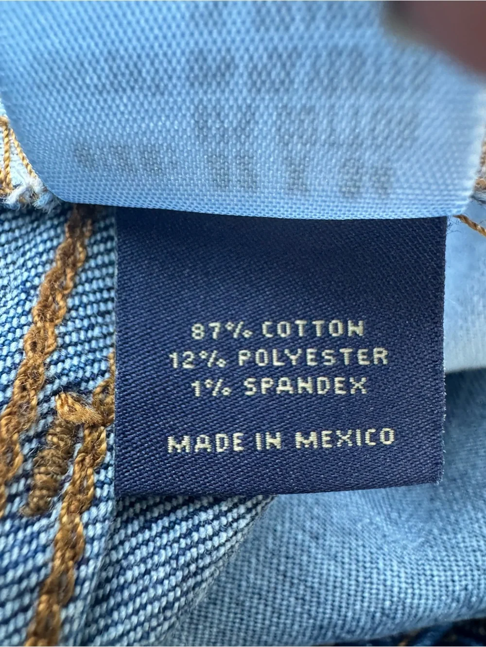 Cremieux 32 X 34 Premium Denim Straight Leg Stretch Jeans Medium Wash 5-Pocket